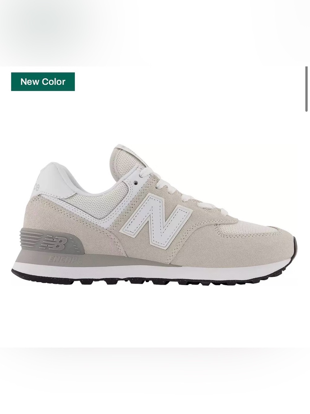 🍁New Balance Suede & Mesh Sneaker
